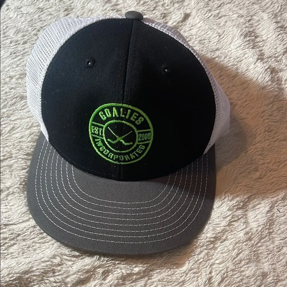 NEW goalies Inc. hat